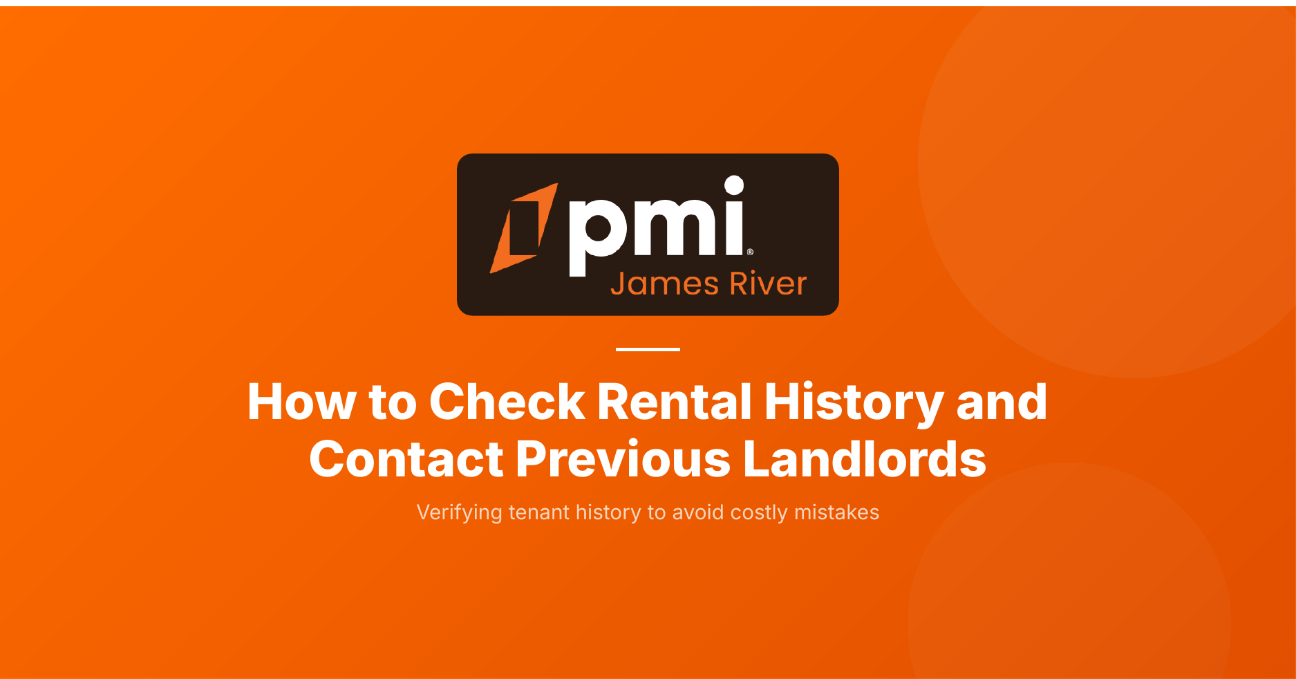 How to check rental history and contact previous landlords