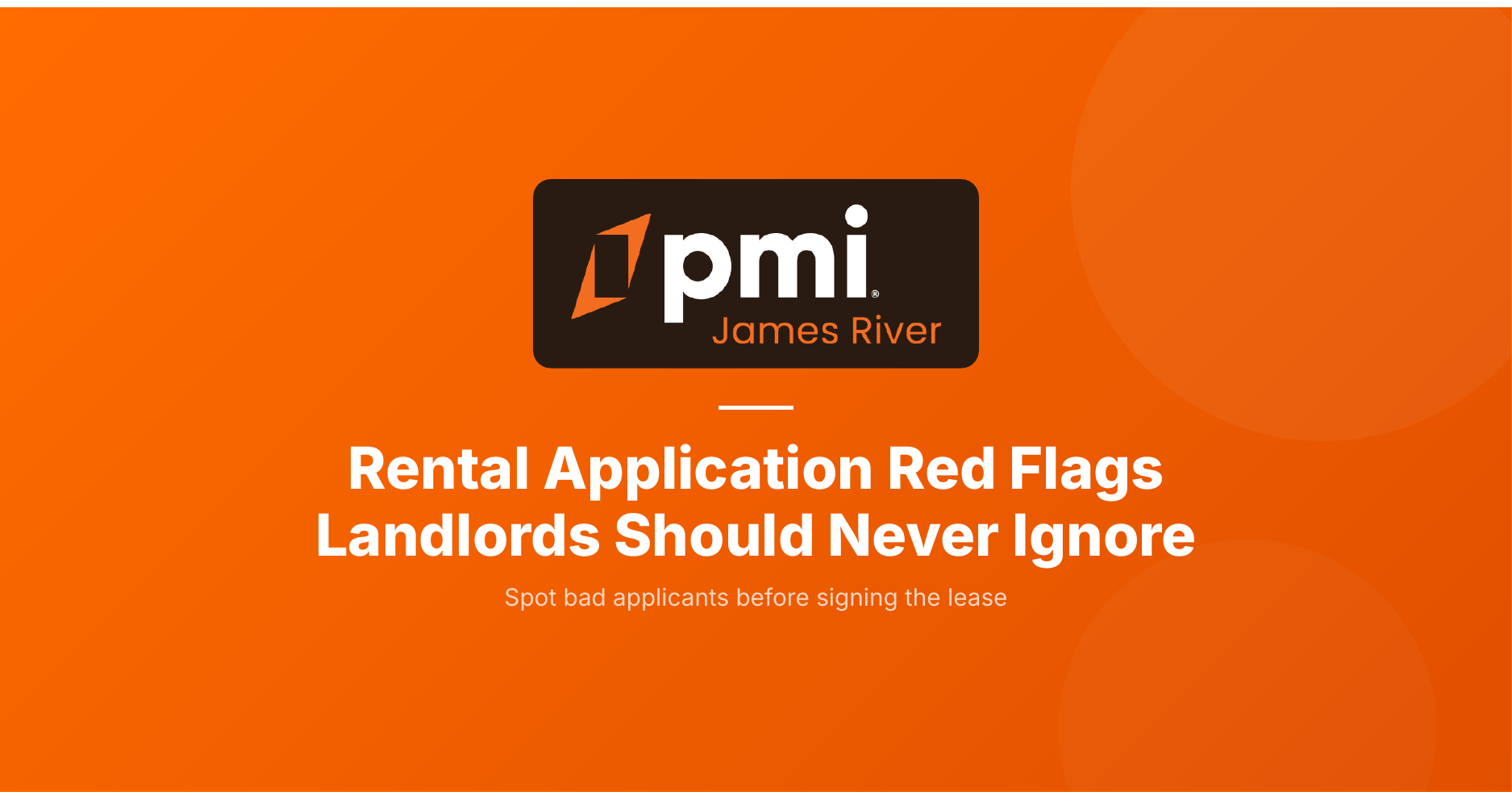 Red flags in a rental application landlords should never ignore