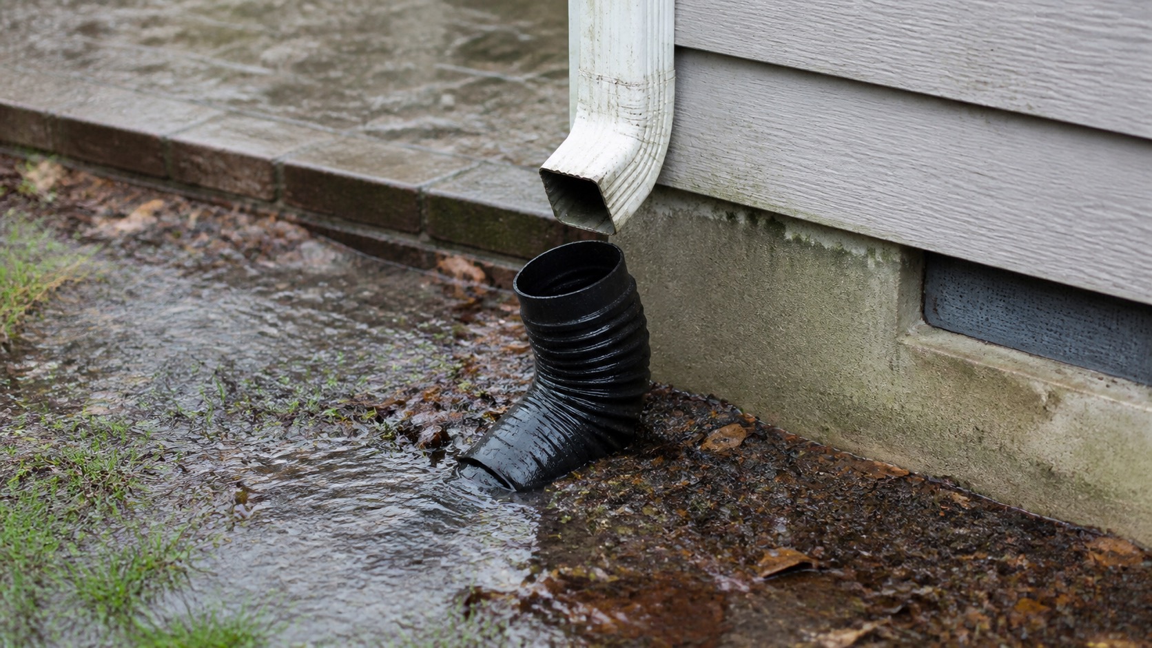 Gutters, Downspouts & Exterior Water Entry in a Richmond Rental