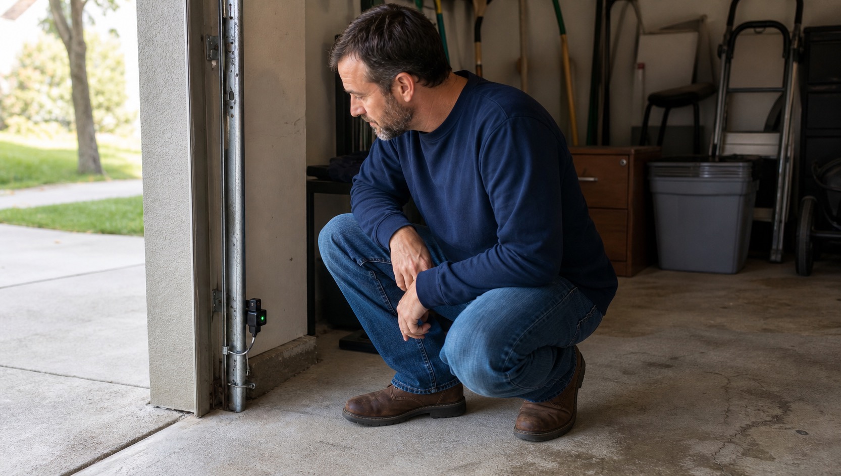 Garage Door & Opener Problems in a Richmond Rental