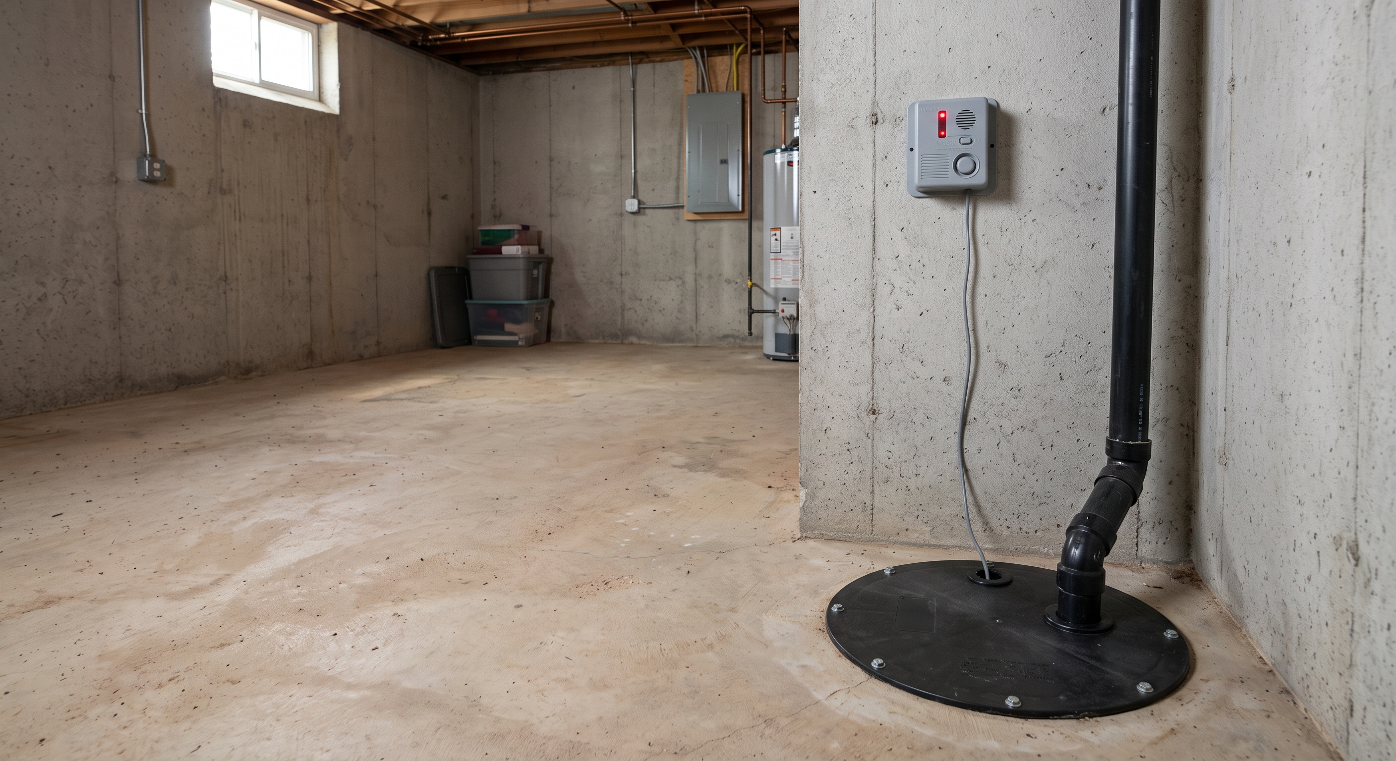 Sump Pump & High-Water Alarm Problems in a Richmond Rental