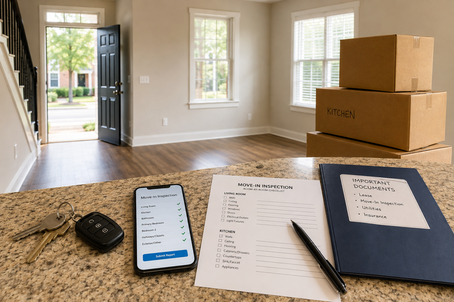 Move-In Day Checklist: First Things to Do in Your Richmond Rental